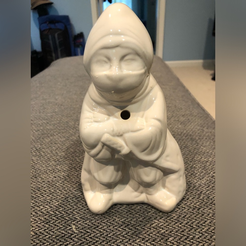 Benihana Ninja Samurai Ceramic Mug/Plant Holder/Incense Burner